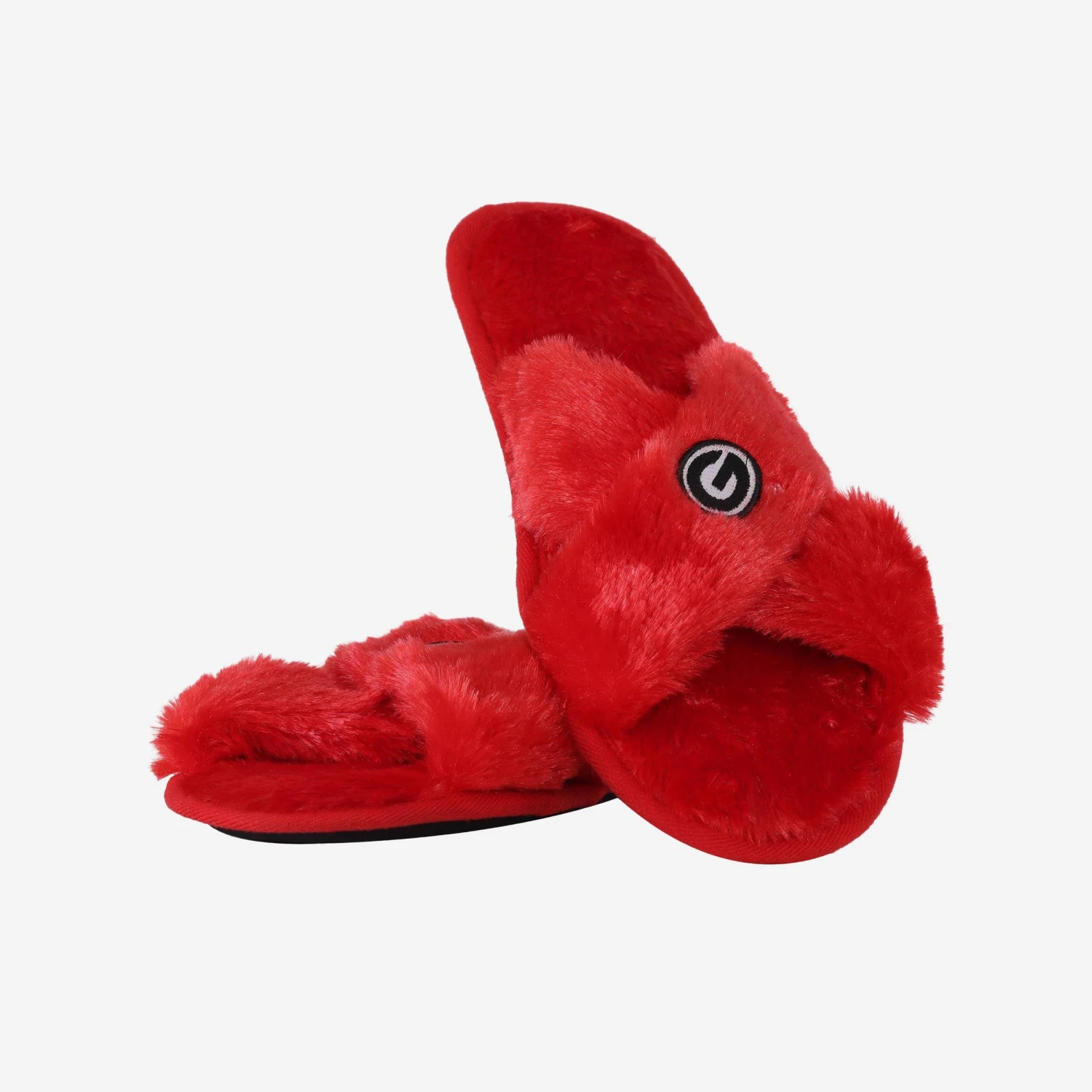 FOCO Georgia Bulldogs Womens Script Wordmark Fur Cross Slide 5 FOCO Georgia Bulldogs Womens Script Wordmark Fur Cross Slide - Image 3