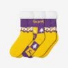 FOCO Minnesota Vikings Womens Fan Footy 3 Pack Slipper Socks 2 FOCO Minnesota Vikings Womens Fan Footy 3 Pack Slipper Socks -FOCO Store SLPWMNFFT3PKMV p