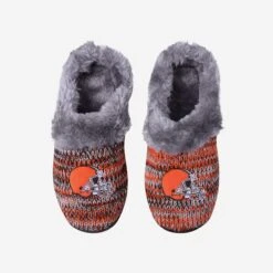 FOCO Cleveland Browns Womens Peak Slide Slippers
