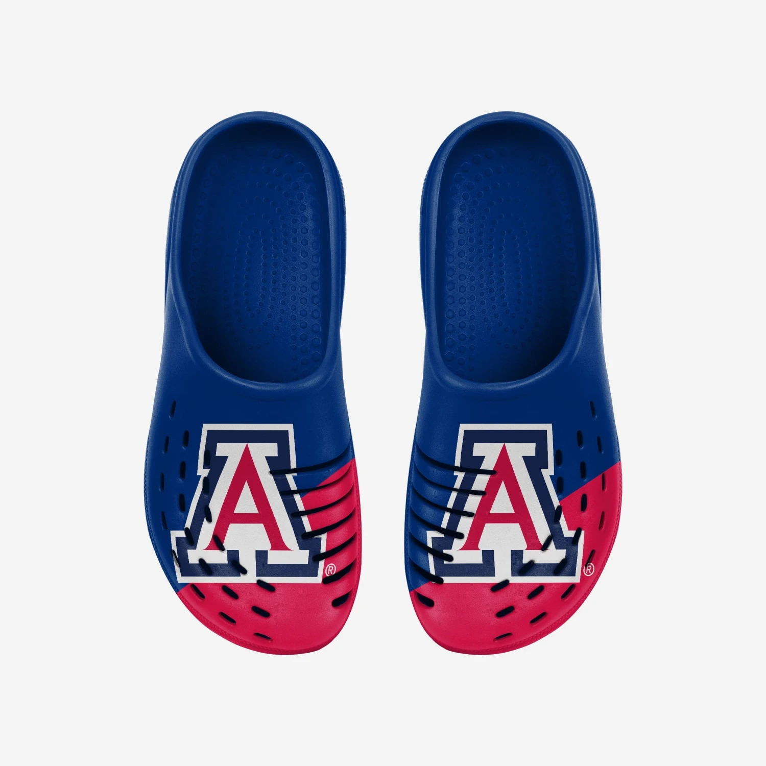 FOCO Arizona Wildcats Colorblock Big Logo Clog 6 FOCO Arizona Wildcats Colorblock Big Logo Clog - Image 4