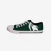 FOCO Michigan State Spartans Mens Low Top Big Logo Canvas Shoe -FOCO Store SNMNNCLTBLMIS p