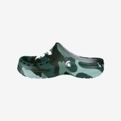 FOCO Michigan State Spartans Tonal Camo Clog