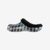 FOCO Detroit Lions Sherpa Lined Buffalo Check Clog