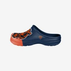 FOCO Chicago Bears Colorblock Big Logo Clog