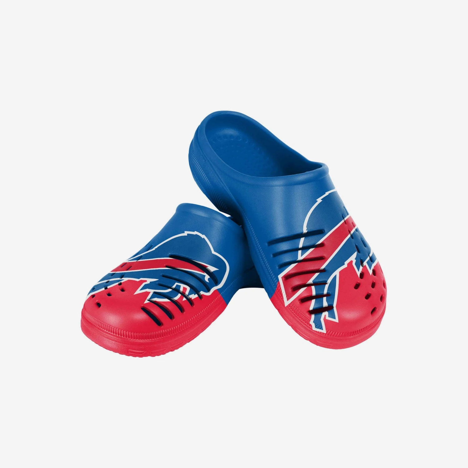 FOCO Buffalo Bills Youth Colorblock Big Logo Clog 5 FOCO Buffalo Bills Youth Colorblock Big Logo Clog - Image 3