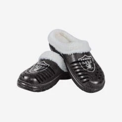 FOCO Las Vegas Raiders Womens Sherpa Lined Glitter Clog 9 FOCO Las Vegas Raiders Womens Sherpa Lined Glitter Clog -FOCO Store SNWMNFGLTMDGOR g3