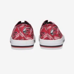 FOCO Arizona Cardinals Womens Low Top Repeat Print Canvas Shoe -FOCO Store SNWMNFLTRPCNVAC g3