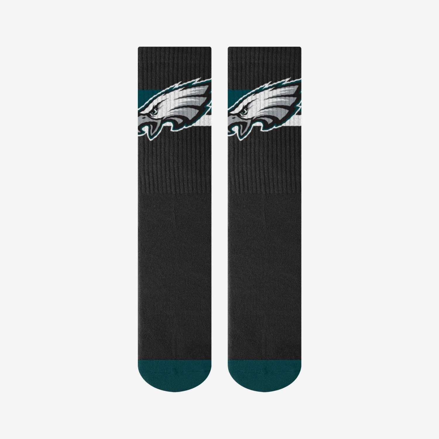 FOCO Philadelphia Eagles Team Stripe Crew Socks 5 FOCO Philadelphia Eagles Team Stripe Crew Socks - Image 3