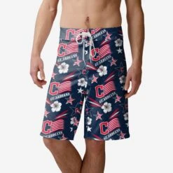 FOCO Cleveland Guardians Americana Boardshort