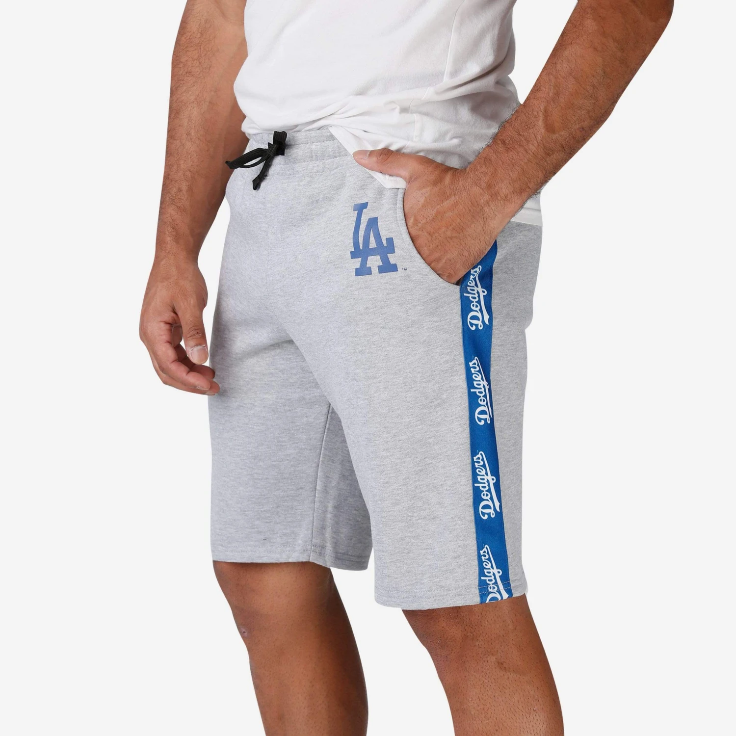 FOCO Los Angeles Dodgers Lazy Lounge Fleece Shorts 3 FOCO Los Angeles Dodgers Lazy Lounge Fleece Shorts