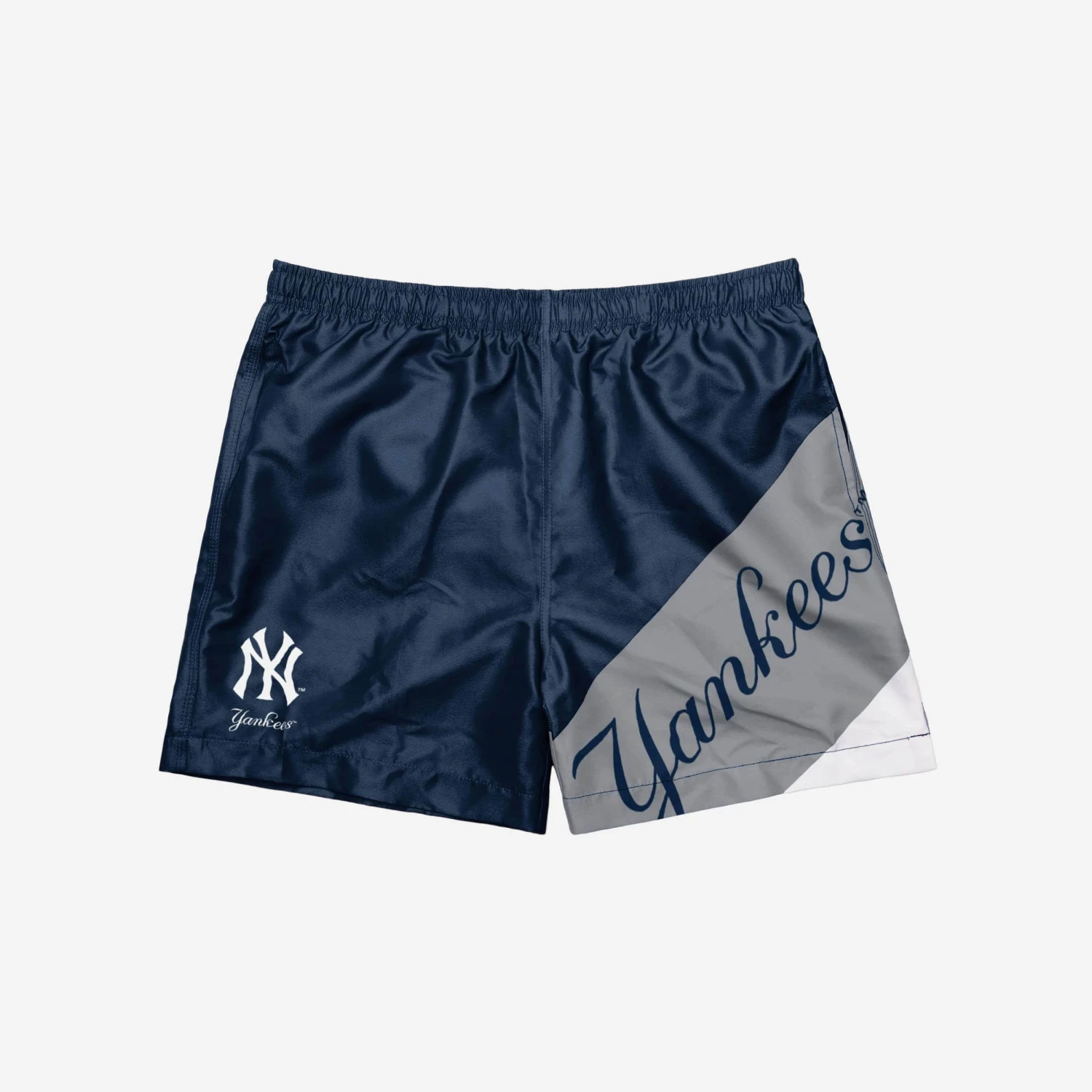 FOCO New York Yankees Big Logo 5.5" Swimming Trunks 4 FOCO New York Yankees Big Logo 5.5" Swimming Trunks - Image 2