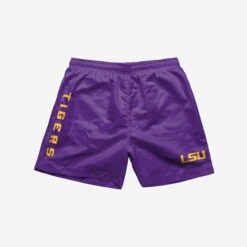 FOCO LSU Tigers Solid Wordmark 5.5" Swimming Trunks 7 FOCO LSU Tigers Solid Wordmark 5.5" Swimming Trunks -FOCO Store SRTNCBWSSMTKLSU g3