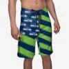 FOCO Seattle Seahawks Diagonal Flag Boardshorts -FOCO Store SRTNFBDDGFLGSS p