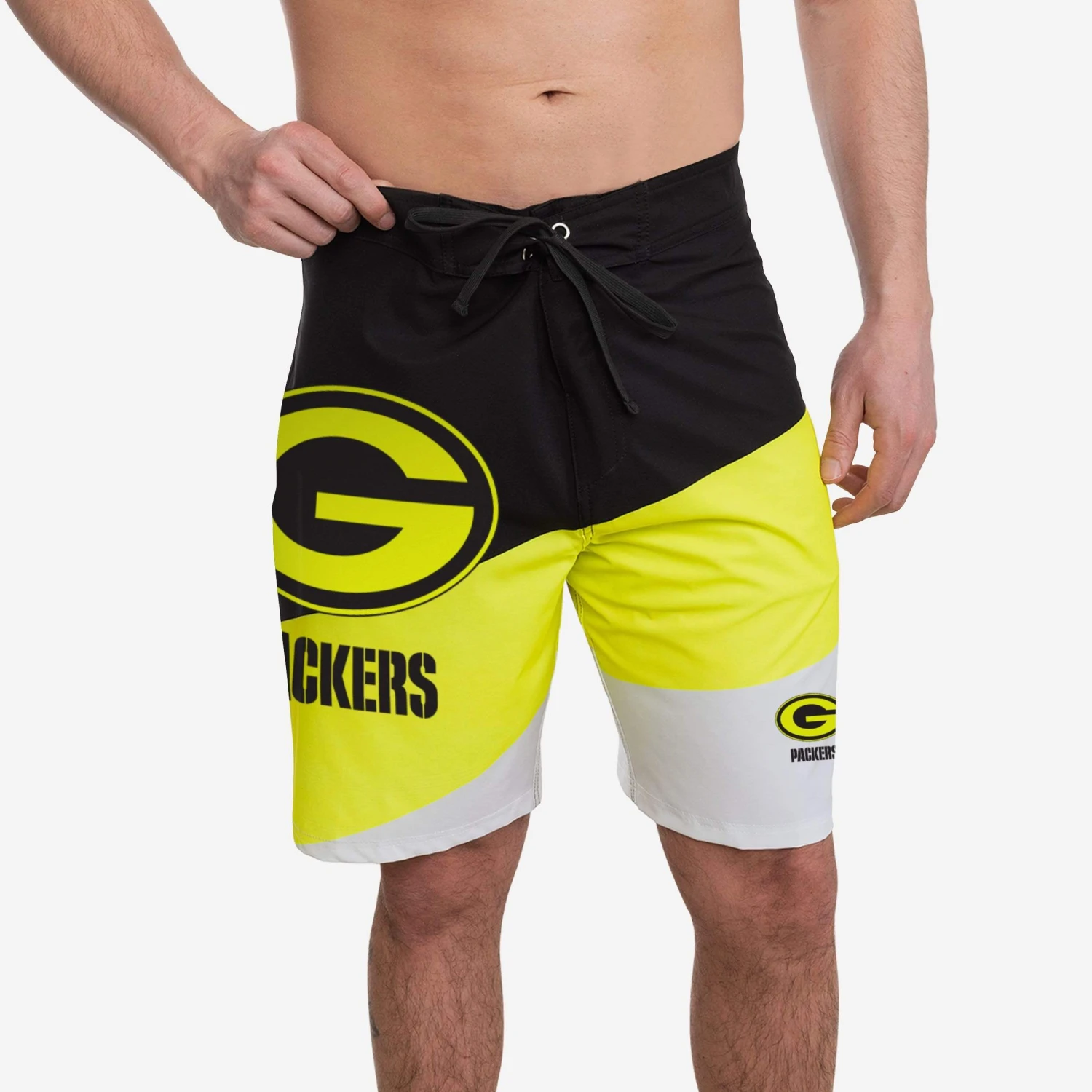 FOCO Green Bay Packers Highlights Boardshorts 3 FOCO Green Bay Packers Highlights Boardshorts