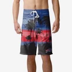 FOCO Buffalo Bills Sunset Boardshorts