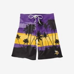 FOCO Minnesota Vikings Sunset Boardshorts 8 FOCO Minnesota Vikings Sunset Boardshorts -FOCO Store SRTNFBDSUNMV g3