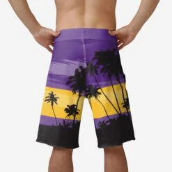 FOCO Minnesota Vikings Sunset Boardshorts 7 FOCO Minnesota Vikings Sunset Boardshorts -FOCO Store SRTNFBDSUNMV s