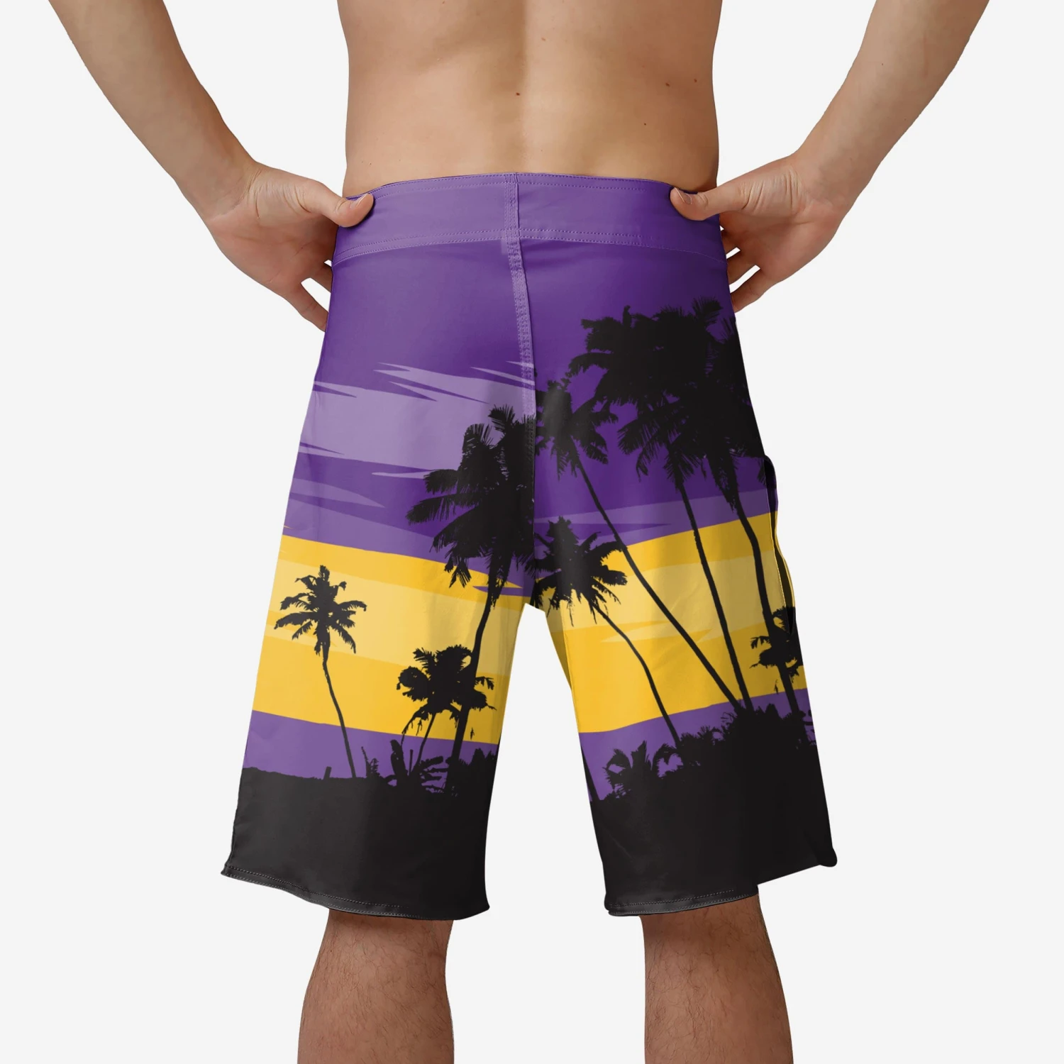 FOCO Minnesota Vikings Sunset Boardshorts 4 FOCO Minnesota Vikings Sunset Boardshorts - Image 2