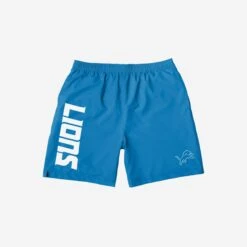 FOCO Detroit Lions Solid Wordmark Traditional Swimming Trunks 7 FOCO Detroit Lions Solid Wordmark Traditional Swimming Trunks -FOCO Store SRTNFBWSTSMTKDL g3