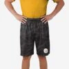 FOCO Pittsburgh Steelers Cool Camo Training Shorts