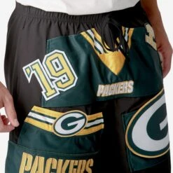 FOCO Green Bay Packers Ultimate Uniform Shorts 9 FOCO Green Bay Packers Ultimate Uniform Shorts -FOCO Store SRTNFJRSGP g3