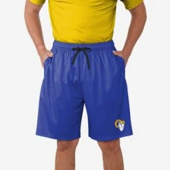 FOCO Los Angeles Rams Team Workout Training Shorts