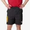FOCO Kansas City Chiefs Heathered Black Woven Liner Shorts -FOCO Store SRTNFWOVBCMLNKC p