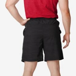 FOCO Kansas City Chiefs Heathered Black Woven Liner Shorts -FOCO Store SRTNFWOVBCMLNKC s