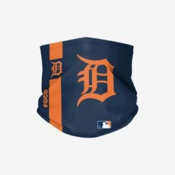 FOCO Detroit Tigers On-Field Navy & Orange UV Gaiter Scarf