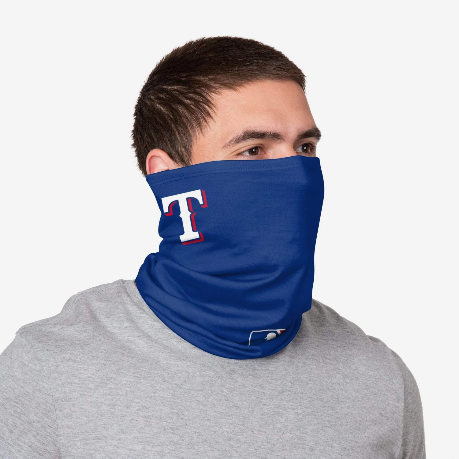 FOCO Texas Rangers On-Field Gameday Gaiter Scarf 5 FOCO Texas Rangers On-Field Gameday Gaiter Scarf - Image 3