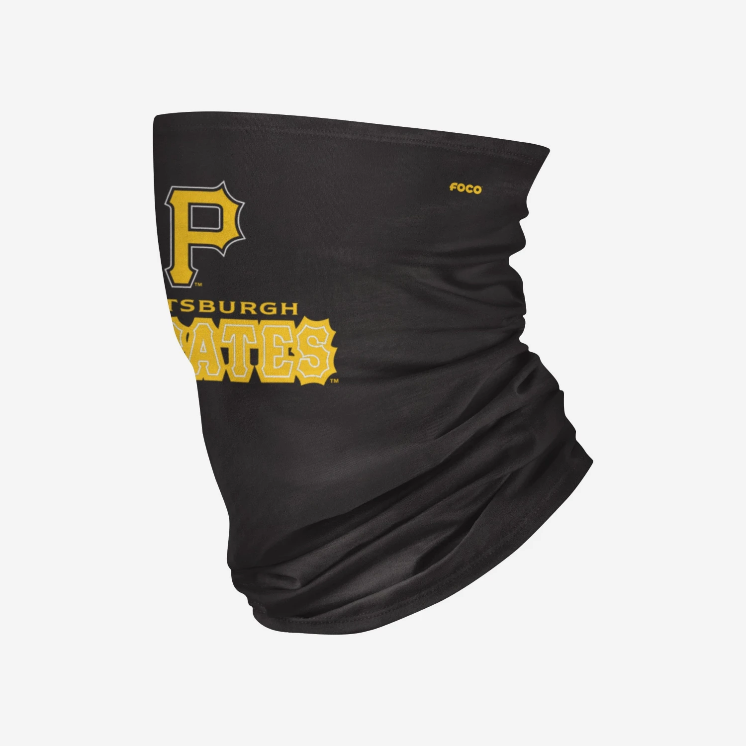FOCO Pittsburgh Pirates Team Logo Stitched Gaiter Scarf 3 FOCO Pittsburgh Pirates Team Logo Stitched Gaiter Scarf