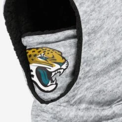 FOCO Jacksonville Jaguars Heather Grey Big Logo Hooded Gaiter 7 FOCO Jacksonville Jaguars Heather Grey Big Logo Hooded Gaiter -FOCO Store SVNFHTGHDFCJJ g3