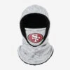FOCO San Francisco 49ers Heather Grey Big Logo Hooded Gaiter 2 FOCO San Francisco 49ers Heather Grey Big Logo Hooded Gaiter -FOCO Store SVNFHTGHDFCSF p