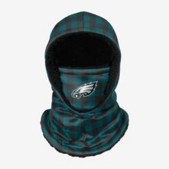 FOCO Philadelphia Eagles Plaid Hooded Gaiter