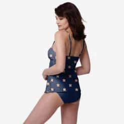 FOCO Houston Astros Womens Mini Logo Tankini 10 FOCO Houston Astros Womens Mini Logo Tankini -FOCO Store SWMSTMBTNKMNHA g4