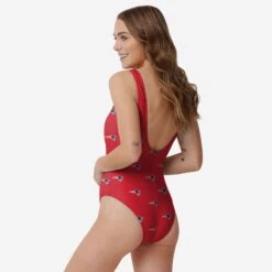 FOCO New England Patriots Womens Mini Print One Piece Bathing Suit 6 FOCO New England Patriots Womens Mini Print One Piece Bathing Suit -FOCO Store SWMSTNFMPONPNP s