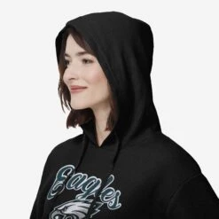 FOCO Philadelphia Eagles Womens Waffle Lounge Sweater -FOCO Store SWTWMNFWFLPE g5