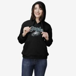 FOCO Philadelphia Eagles Womens Waffle Lounge Sweater