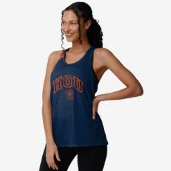 FOCO Houston Astros Womens Team Twist Sleeveless Top