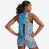 FOCO Detroit Lions Womens Tie-Breaker Sleeveless Top 2 FOCO Detroit Lions Womens Tie-Breaker Sleeveless Top -FOCO Store TNKWMNFCLBTIEBKDL p