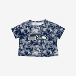 FOCO Seattle Seahawks Womens Tie-Dye Big Logo Crop Top 7 FOCO Seattle Seahawks Womens Tie-Dye Big Logo Crop Top -FOCO Store TSCTNFTDBLSS g3