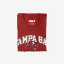 FOCO Tampa Bay Buccaneers Arched Wordmark T-Shirt 9 FOCO Tampa Bay Buccaneers Arched Wordmark T-Shirt -FOCO Store TSMNFAW2TB g4