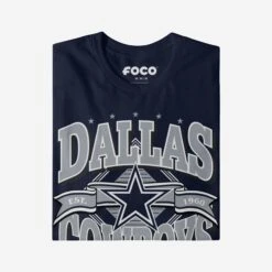 FOCO Dallas Cowboys Established Banner T-Shirt 13 FOCO Dallas Cowboys Established Banner T-Shirt -FOCO Store TSMNFESTBN17DC g4