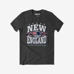 FOCO New England Patriots Established Banner T-Shirt -FOCO Store TSMNFESTBN33NP p