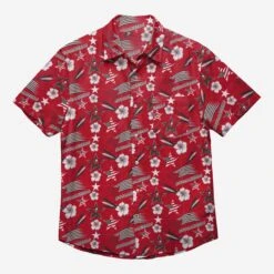 FOCO Tampa Bay Buccaneers Americana Button Up Shirt 7 FOCO Tampa Bay Buccaneers Americana Button Up Shirt -FOCO Store TSNF21AMRBTUTB g3