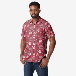 FOCO Tampa Bay Buccaneers Americana Button Up Shirt