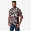 FOCO Kansas City Chiefs Black Floral Button Up Shirt 1 FOCO Kansas City Chiefs Black Floral Button Up Shirt -FOCO Store TSNFFLRLBTUBKKC p