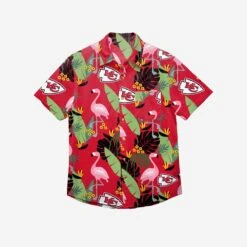 FOCO Kansas City Chiefs Floral Button Up Shirt 5 FOCO Kansas City Chiefs Floral Button Up Shirt -FOCO Store TSNFFLRLBTUKC s 009e31ec 100e 4f9a babd b986467077a4