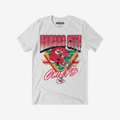FOCO Kansas City Chiefs Triangle Vintage T-Shirt