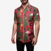FOCO Calgary Flames Floral Button Up Shirt -FOCO Store TSNHFLRLBTUCFM s